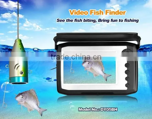 underwater waterproof camera with 50m cable fishing finder camera