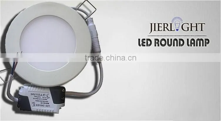 high brightness white surface round panel light, led ceiling panel light