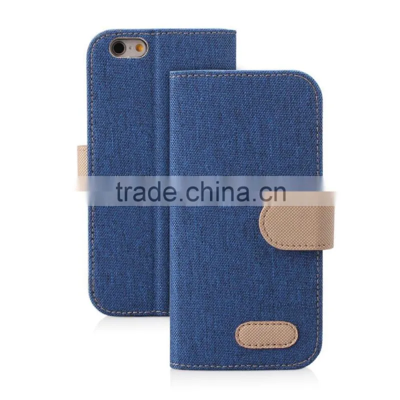 New superior quality Canvas Cell Phone Case for iphone 6