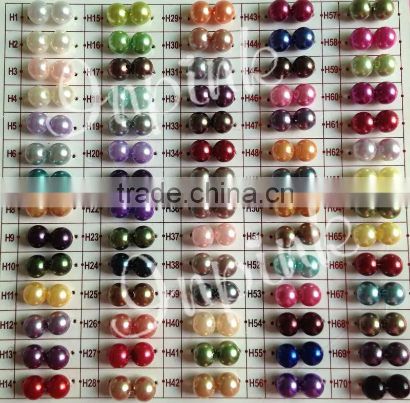Stock Halloween 24*16mm candy corn rhinestone button with slider(BTN-5490)