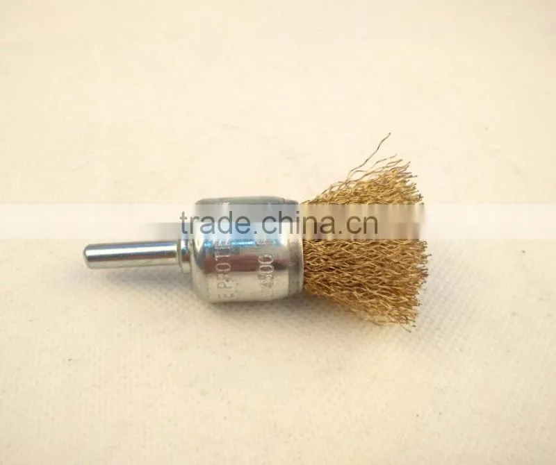 crimped end brushes, diameter 30mm or 1 1/5"