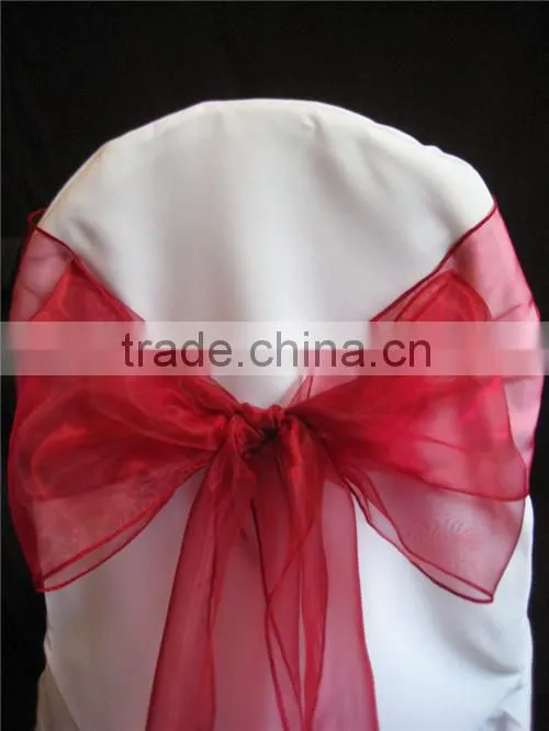 Affordable Organza Chair Sash
