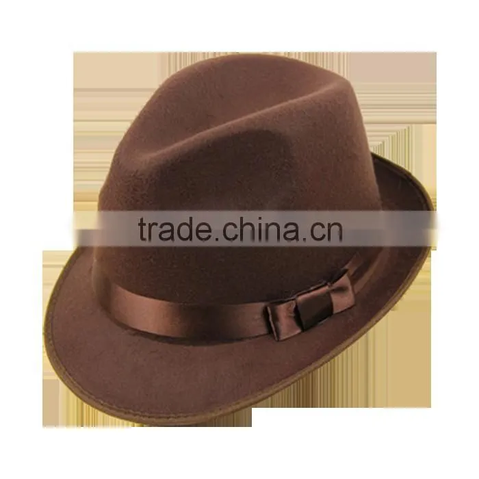 Customized Wool Felt Trilby Hat