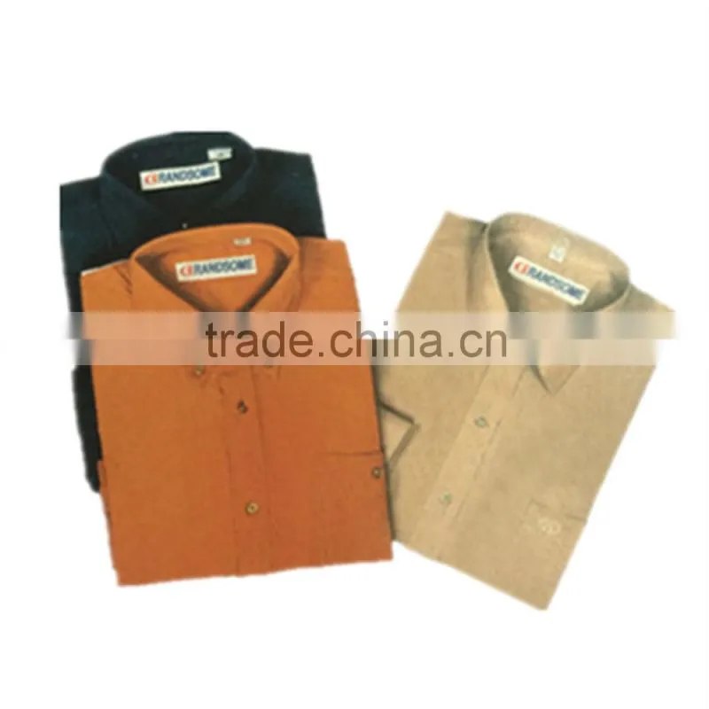 latest style round bottom casual man shirt