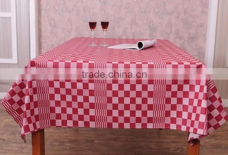 Cotton Tabelcloth CHECK ,DIFFERENT COLORS ,Printed Table Cloth