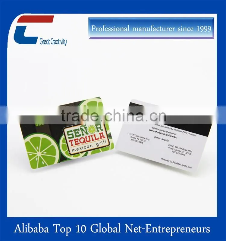 Factory Price Mifare chip Passive RFID contactless card customized