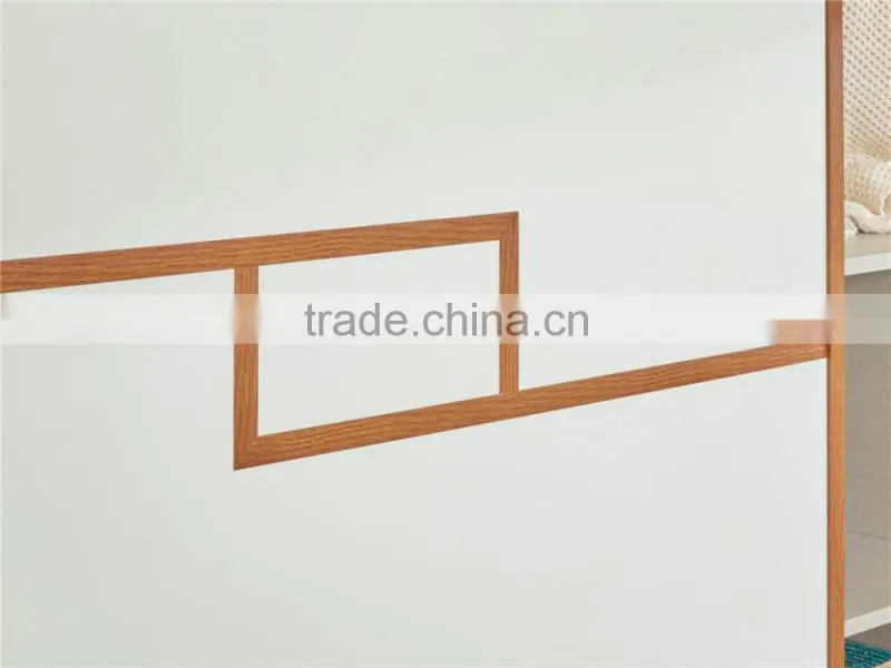 Modern high glossy functional sliding door wardrobe