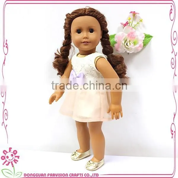 Plastic pvc vinyl doll American high quality baby girl doll