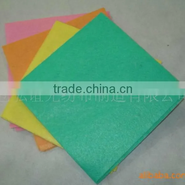 Super absorbent germany kitchen cleaning towels (needle punched nonwoven fabric, 80%viscose, 20%polyester)