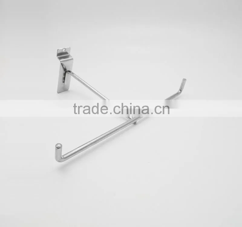 Wholesale Supermarket Metal Chrome Shoes Rack for Display