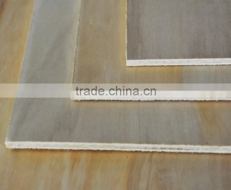 Superior Golden Peach Surface Poplar Muti-layer Veneer Plywood Melamine Coated Plywood