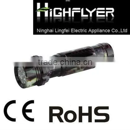 14 LED Camouflage Aluminum LED Flashlight torch LFL240-14