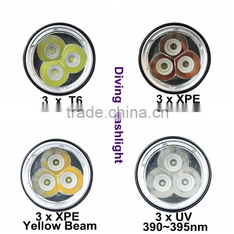 LED Diving Flashlight Torch Lamp Waterproof flashlight