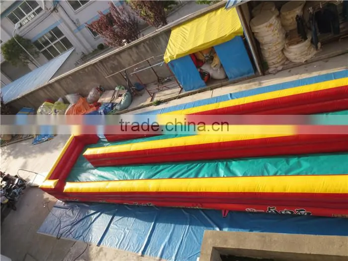 Double line inflatable bungee run for sale