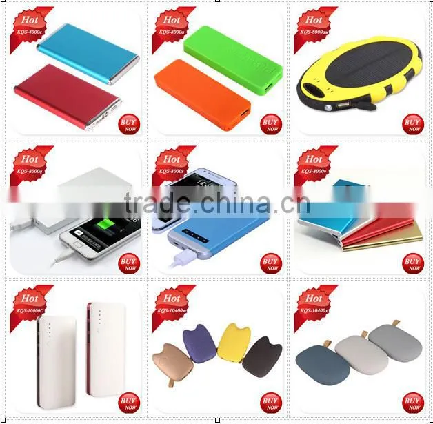 Aluminum portable polymer 2800mah smart phone power bank