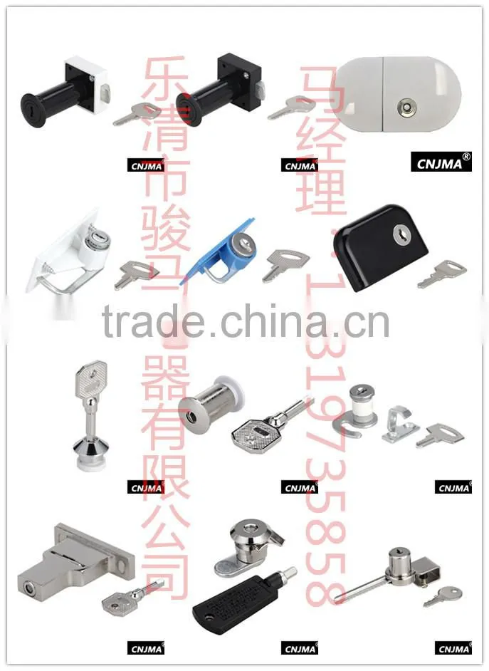 Metal security cam locks