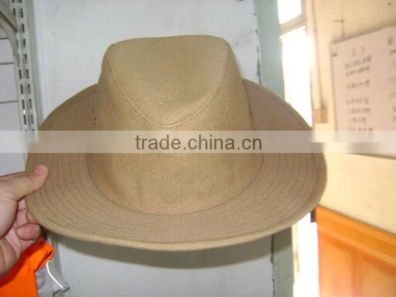 100% cotton monlding top hat with heat transfer process logo
