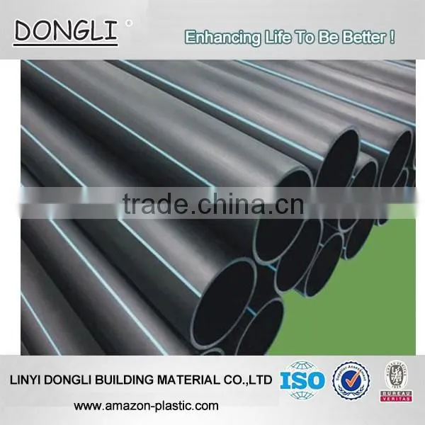 Buried HDPE pipe water pipe and fitting 1.6MPa manufacturer