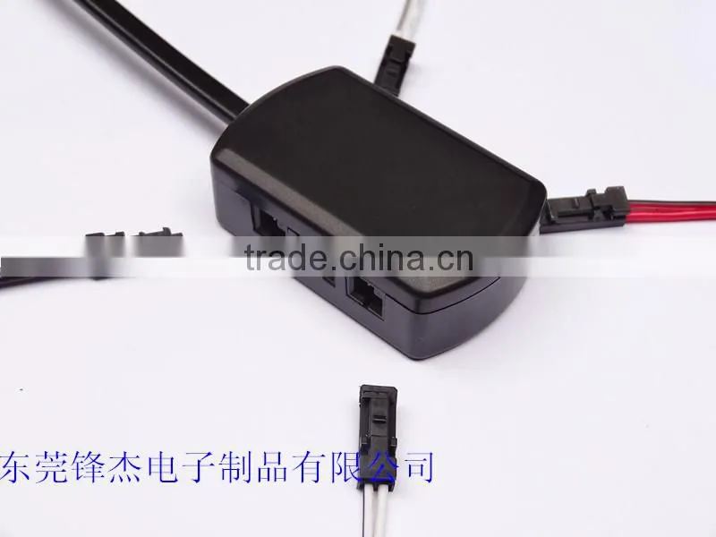12V LED mini decoration junction box for LED cabinet lights & PCB sockets