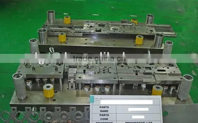 progressive die material for car exhaust pipe