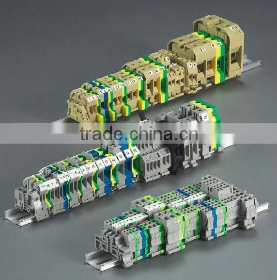 UTL Rail E/1 Rail End Plate Terminal Fixture