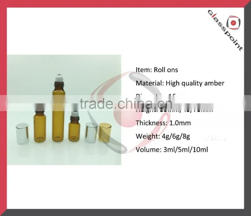 Wholesale 20ml roll on perfume bottles with good quality