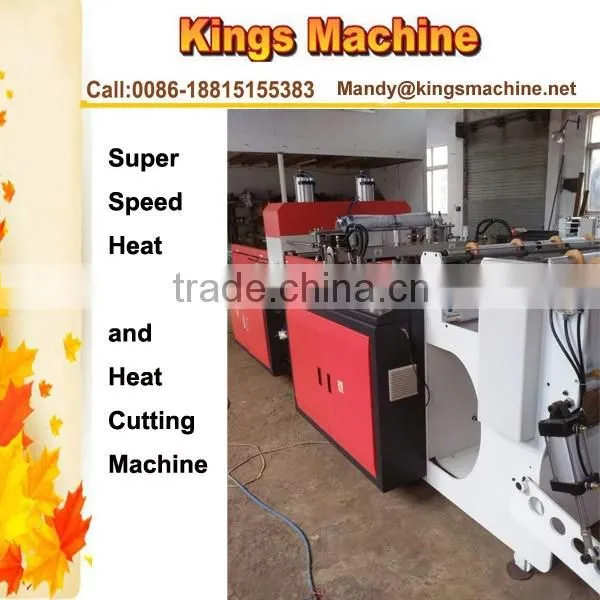 High Speed T-shirt Shopping Bag Making Machine (Kings Machine)