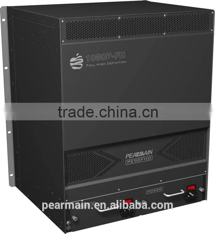 FHD Modular Hybrid(Analog/SDI/VGA/DVI/HDMI/IP) Cctv Video Matrix Switcher