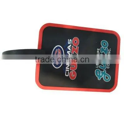 soft pvc luggage tags