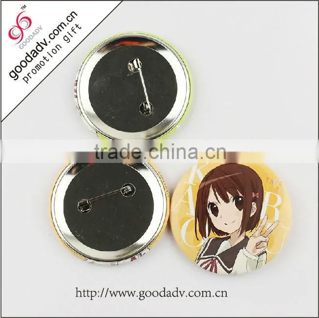 Wholesale new custom christmas logo printed anime pin and badges