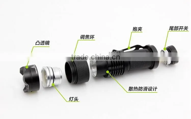aluminum led flashlight