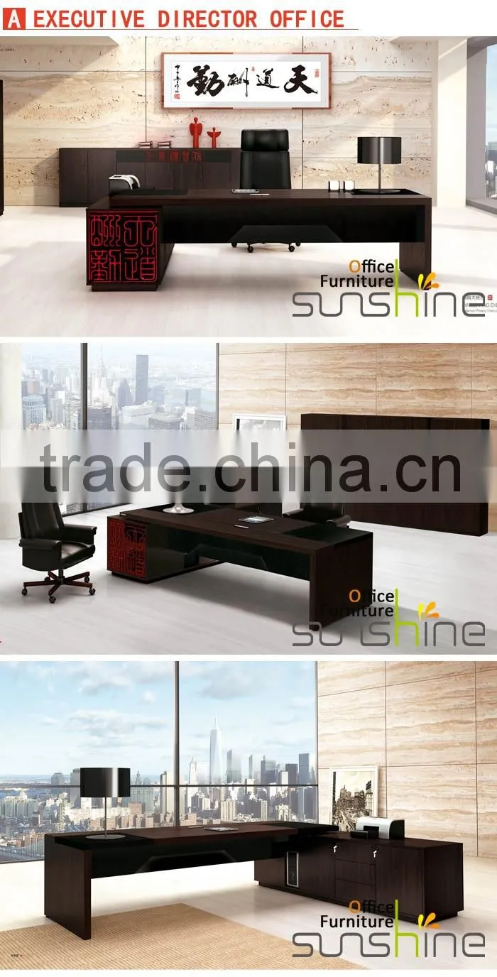 One Stop Office Furniture High End Wooden Executive Desk YS-ED01
