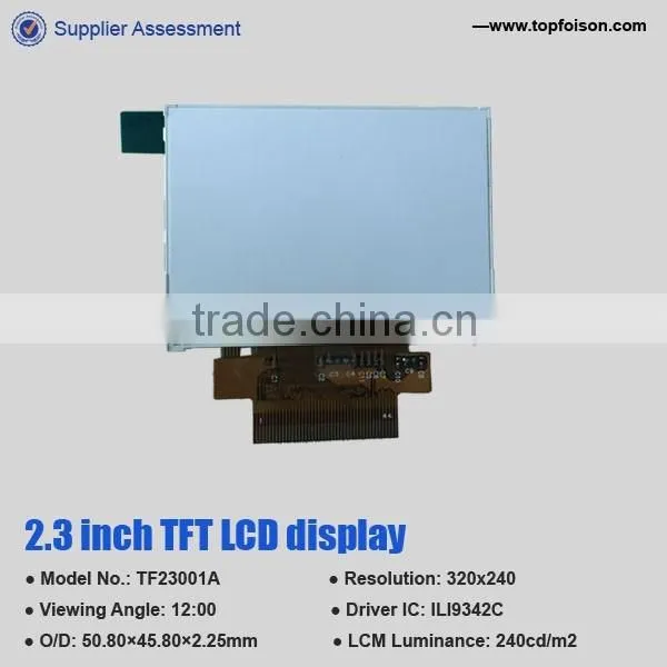 tft lcd 2.3inch TF23001A 320*240 resolution mcu interface