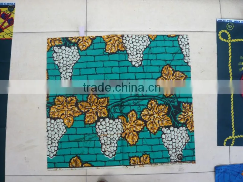 african real wax /super wax/ java and other design printed fabric 24*24 72*60