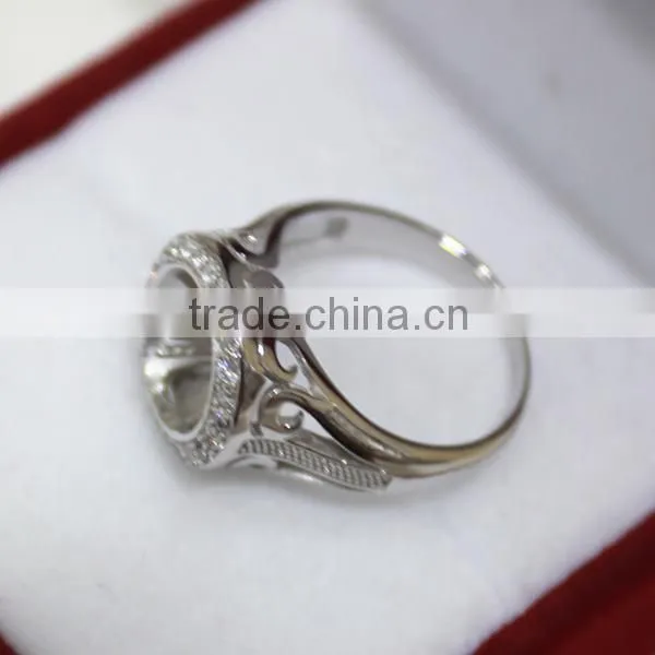 advanced pearl jewelry natural pearl ring real 925 silver ring