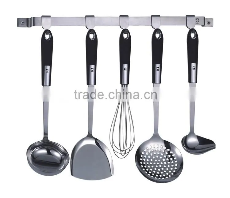 Stainless Steel Kitchen Utensil Long Handle Slotted Pancake silicon spatula shovel
