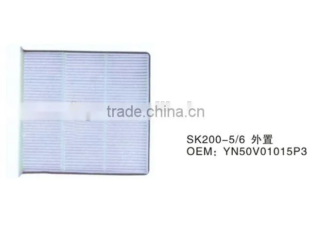 low price Machinery Cabin Air Filter 5118641870 YN50V01015P3 excavator parts