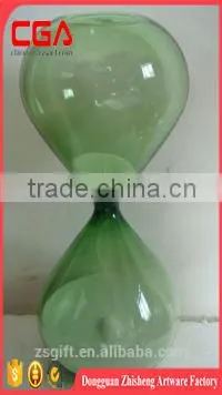 Chinese factory faddish wholesale glass sand timer for home decoration