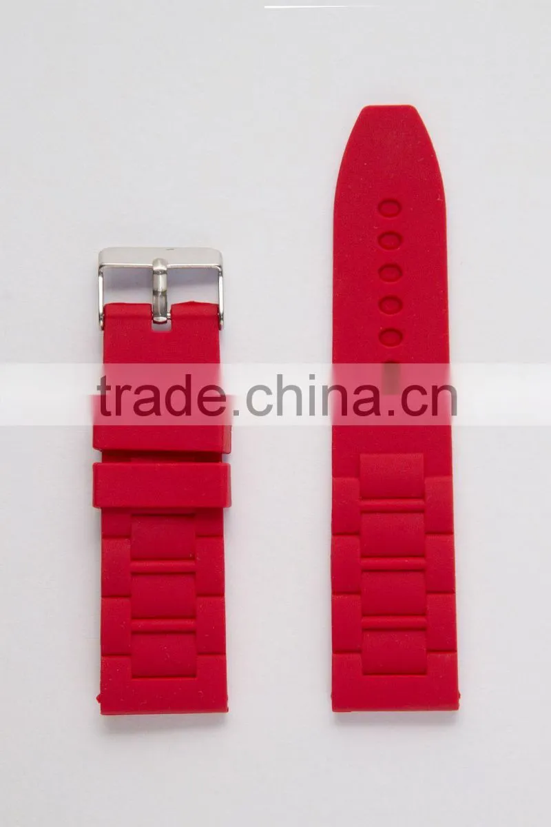 Silicone wristband watch band for adult