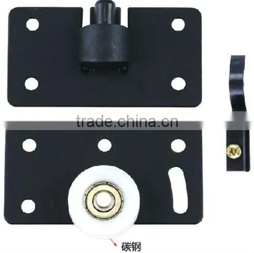 Iron plate wardrobe cabinet sliding door roller caster wheels