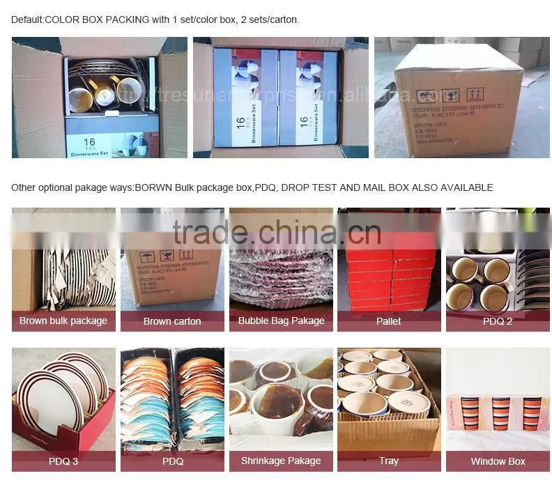 hot design 30pcs hanpainted ceramic dinnerset made in China