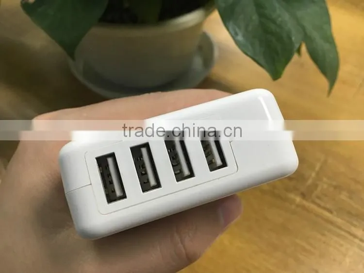 Factory Wholesale Price UL LISTED Best Quality 4 Port USB Wall Charger