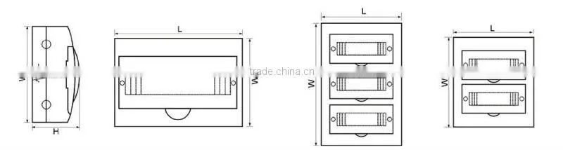 TSM Plastic Distribution Box(Surface mounted)