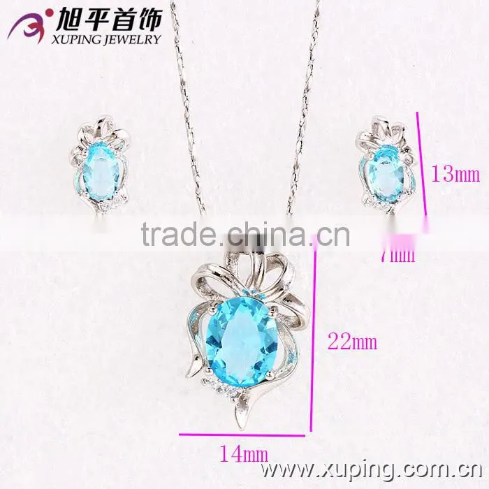 Hot Sale Synthetic CZ Xuping Jewelry Set
