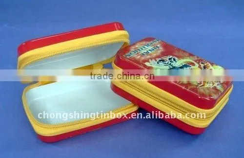 Tin Box With Zipper