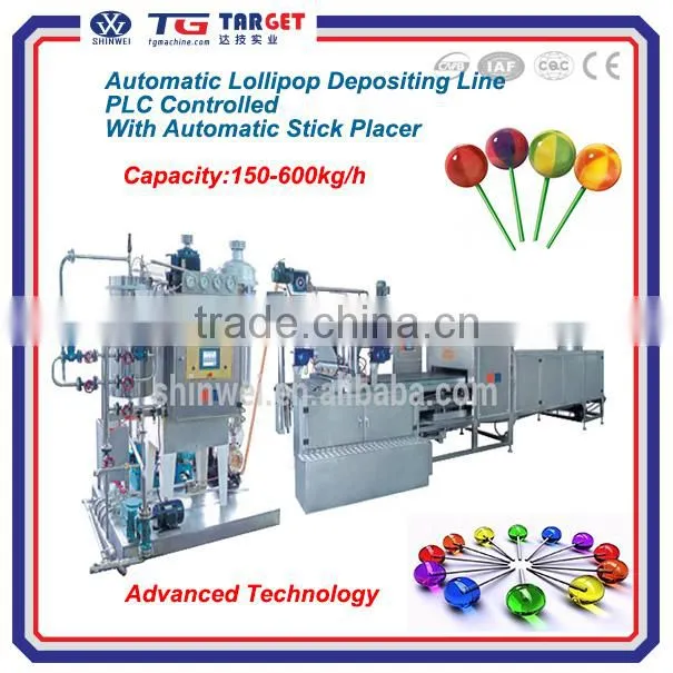 2016 New Design Automatic Lollipop Candy Making Machine with PLC control