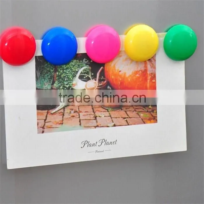 D40/30/20MM Top quality Colorful fridge magnet/whiteboard Magnetic Button
