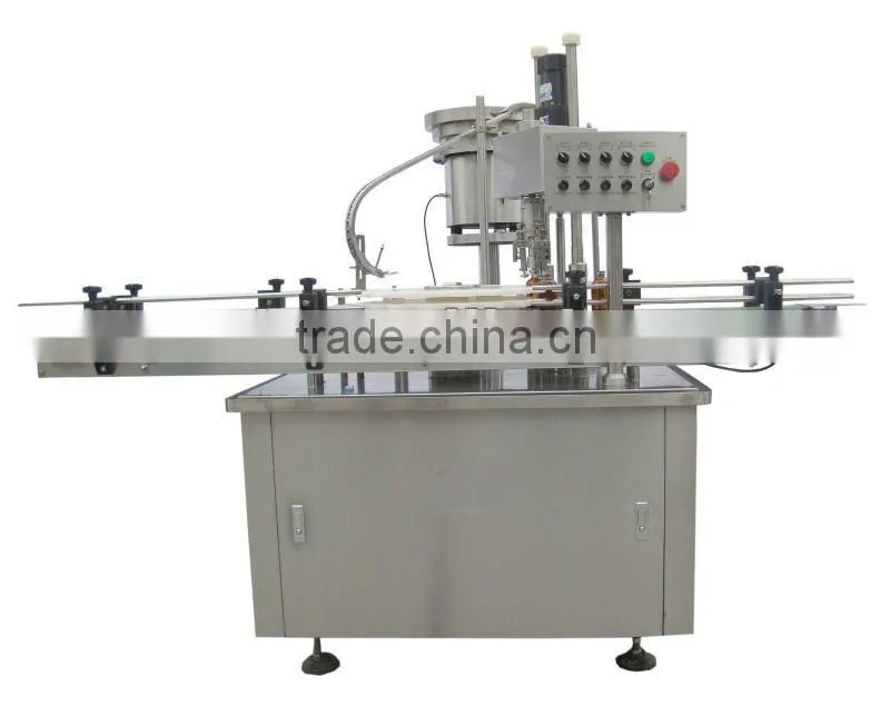 automatic glass bottle cap closing machine