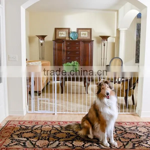 2015 BSG03 ABS +SS material with small door for your pet keep your baby safe and pet comfortable pass en1930 certs pet gate