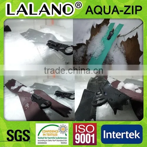 raincoat waterproof zipper roll for sew or heat welding